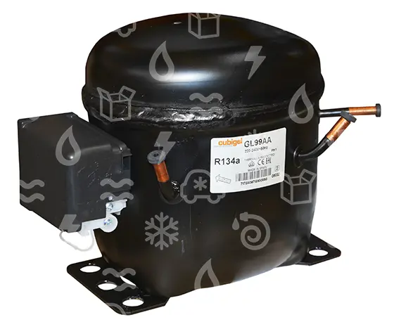 kompresor Cubigel, GL99AA / LBP - R134a, 220 - 240V, 50Hz